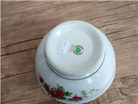  کاسه چینی قدیمی گل سرخی بسیار زیبا