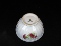  کاسه چینی قدیمی گل سرخی بدنه طرح دار