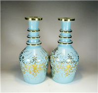  جفت تنگ نقاشی کار دست و طلاکوب بزرگ