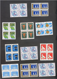  44 عدد تمبر جمهوری همراه با ارور