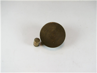 وزنه آهنی روکشدار قدیمی 100 و 5 گرمی