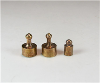  3عدد وزنه برنجی قدیمی 5 و 2 گرمی کمیاب