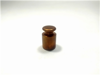 وزنه برنجی قدیمی 50 گرمی با مهر الله 