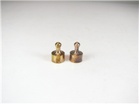  2عدد وزنه برنجی قدیمی 5 گرمی کمیاب