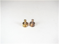  2عدد وزنه برنجی قدیمی 5 گرمی کمیاب