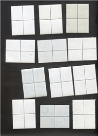  48 عدد تمبر جمهوری همراه با ارور 