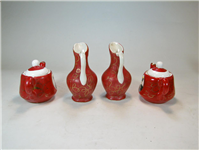  ست 4 تکه ظروف لاکی قوری و پارچ کوچک