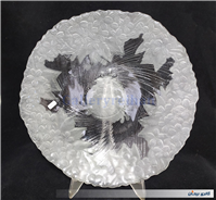  ظرف شیرینی یا میوه خوری بزرگ بلور قدیمی