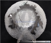  ظرف شیرینی یا میوه خوری بزرگ بلور قدیمی