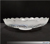  ظرف میوه خوری ضخیم بلوری طرح قلب