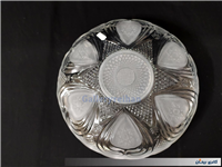  ظرف میوه خوری ضخیم بلوری طرح قلب