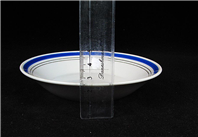 کاسه کمپوت خوری قدیمی روسی نوار آبی 