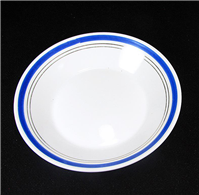 کاسه کمپوت خوری قدیمی روسی نوار آبی 