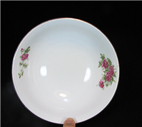  کاسه چینی قدیمی گل سرخی دورو گل