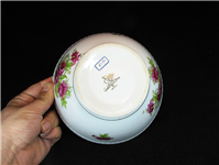  کاسه چینی قدیمی گل سرخی گل درشت