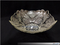  ظرف میوه خوری بلور قدیمی طرح کمیاب 