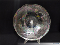  ظرف میوه خوری بلور قدیمی زنگاری سالم