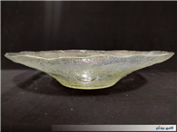  ظرف میوه خوری بلور قدیمی زنگاری سالم
