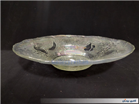  ظرف میوه خوری بلور قدیمی زنگاری سالم