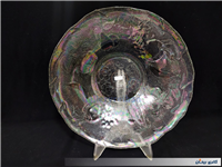  ظرف میوه خوری بلور قدیمی زنگاری سالم