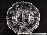  دیس میوه خوری بلوری ضخیم طرح گل