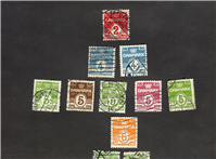  21 عدد تمبر مربوط به کشور دانمارک