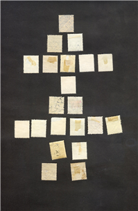  21 عدد تمبر مربوط به کشور دانمارک