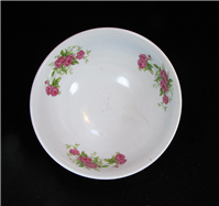 کاسه چینی قدیمی گل سرخی دورو گل 