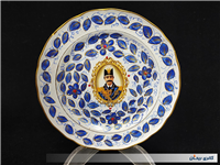 دیوارکوب شاه عباسی قلم آبی کوره پخت