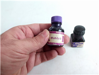  2 عدد قوطی بسیار قدیمی جوهر رنگ بنفش