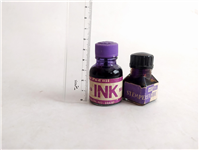  2 عدد قوطی بسیار قدیمی جوهر رنگ بنفش