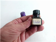  2 عدد قوطی بسیار قدیمی جوهر رنگ بنفش