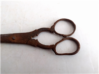  قیچی فولادی بسیار قدیمی دستساز قاجاری