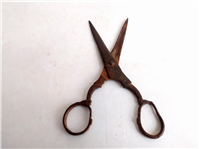  قیچی فولادی بسیار قدیمی دستساز قاجاری