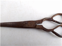  قیچی عملدار فولادی قاجاری کاردست 