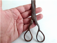  قیچی عملدار فولادی قاجاری کاردست 