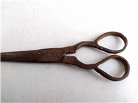  قیچی عملدار فولادی قاجاری کاردست 