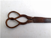  قیچی عملدار فولادی قاجاری کاردست 