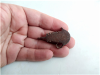  پالان دوز فولادی کهنه قاجاری دست ساز 