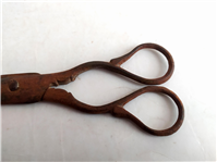  قیچی فولادی دست ساز قاجاری