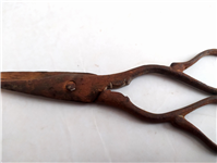  قیچی فولادی دست ساز قاجاری