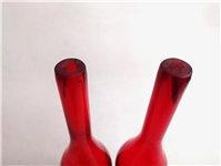 جفت گلابپاش قلندری قدیمی دوپوست دستساز 