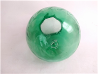  گلدان شیشه ای بسیار زیبا و دستساز سبز 