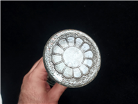 گلدان قدیمی و دکوری زیبا شیشه ای