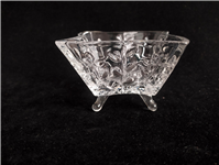  قندان شیشه ای بدون درب طرح برگ 