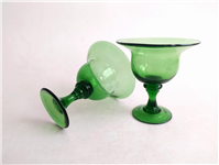 جفت جام قدیمی دست ساز سبز