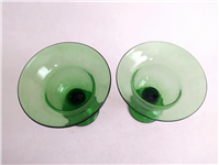 جفت جام قدیمی دست ساز سبز