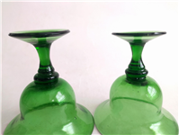 جفت جام قدیمی دست ساز سبز