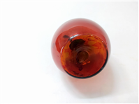  سیب قرمز شیشه ای دستساز قدیمی بسیار زیبا 