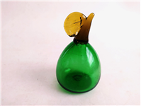  گلابی شیشه ای دست ساز قدیمی خوشرنگ 